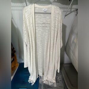 Cream cardigan